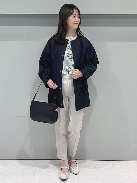 makiさんの「UNTITLED｜◆【はっ水】ライトコットンミリタリーコート」を使ったコーディネート