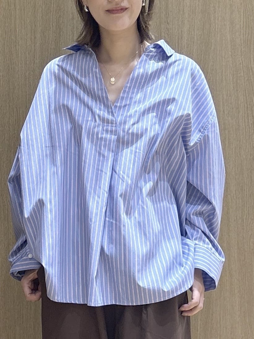 たけねぇさんの「OPAQUE.CLIP｜バレルレッグイージーパンツ【洗濯機OK】」を使ったコーディネート