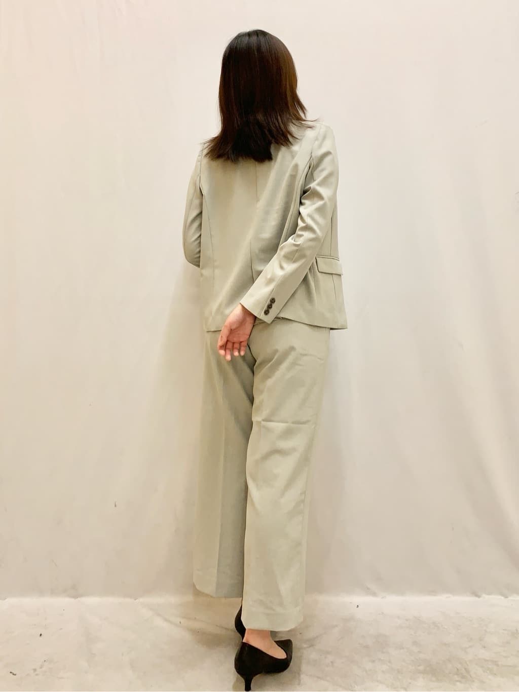 kasumiさんの「index｜ダブルブレストジャケット／セットアップ対応可【洗える／接触冷感／吸水速乾／防シワ／ストレッチ】」を使ったコーディネート