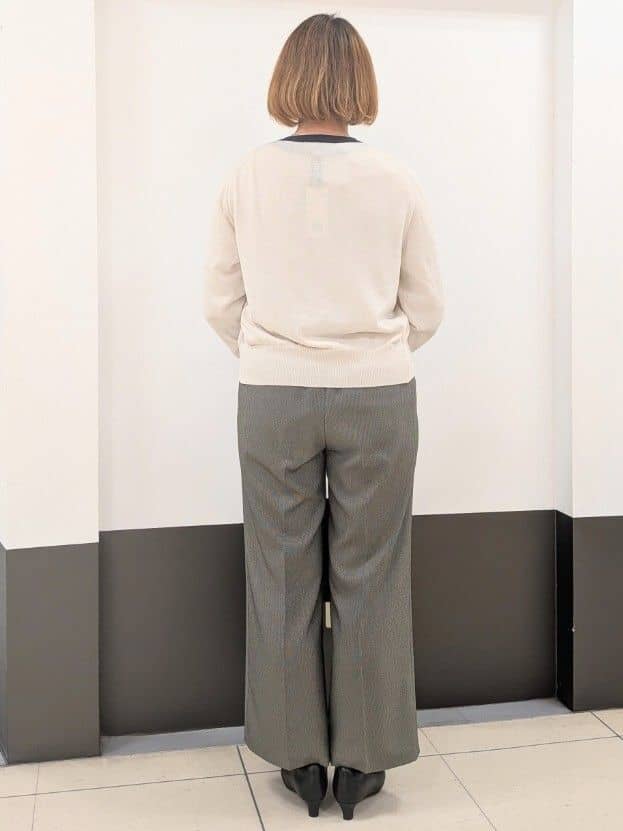 じゅりさんの「Reflect｜【アンサンブル可】バイカラーカーディガン」を使ったコーディネート