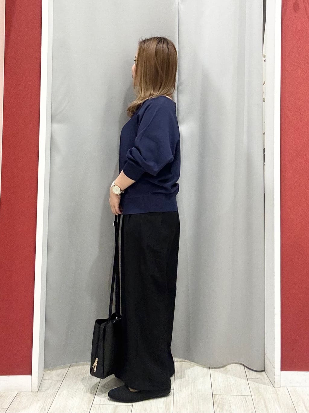 shioさんの「SHOO･LA･RUE｜【軽量/高レビュー】見た目よりもたっぷり入る ふわっと軽い3層ショルダー」を使ったコーディネート