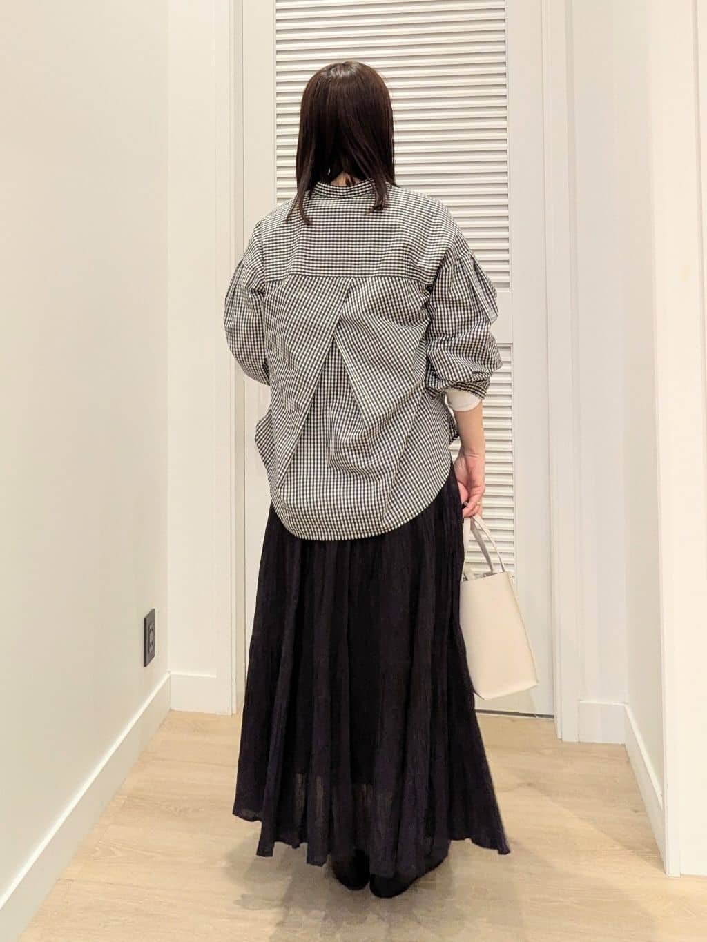 enさんの「Dessin｜【洗える】コットンロゴロングTシャツ」を使ったコーディネート