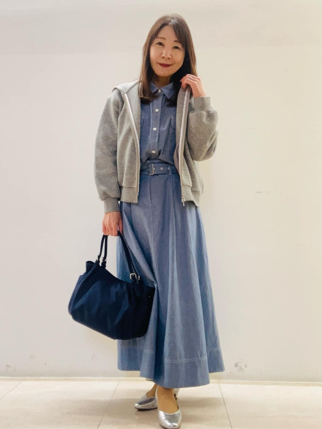 kurodaさんの「Reflect｜【羽織にも◎】ダンガリーシャツ」を使ったコーディネート
