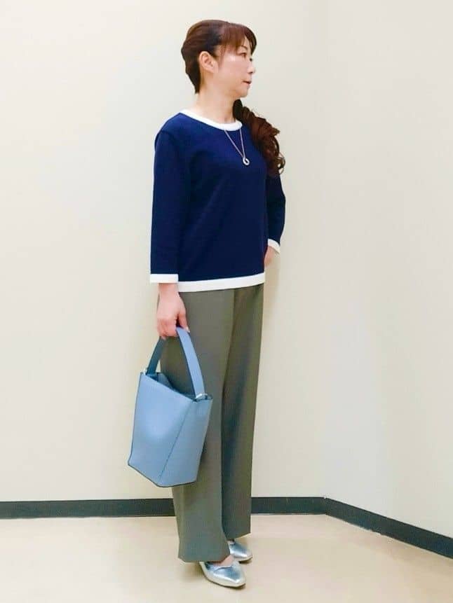花さんの「Reflect｜【着回し力◎】ジャケット風ニットカーディガン」を使ったコーディネート