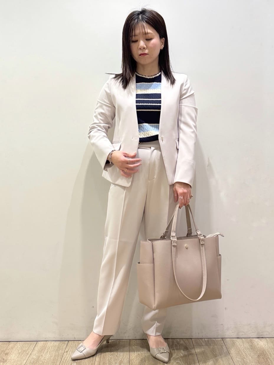 mameさんの「index｜撥水トレンチコート【洗濯機OK／花粉対応】《XS～3L》」を使ったコーディネート