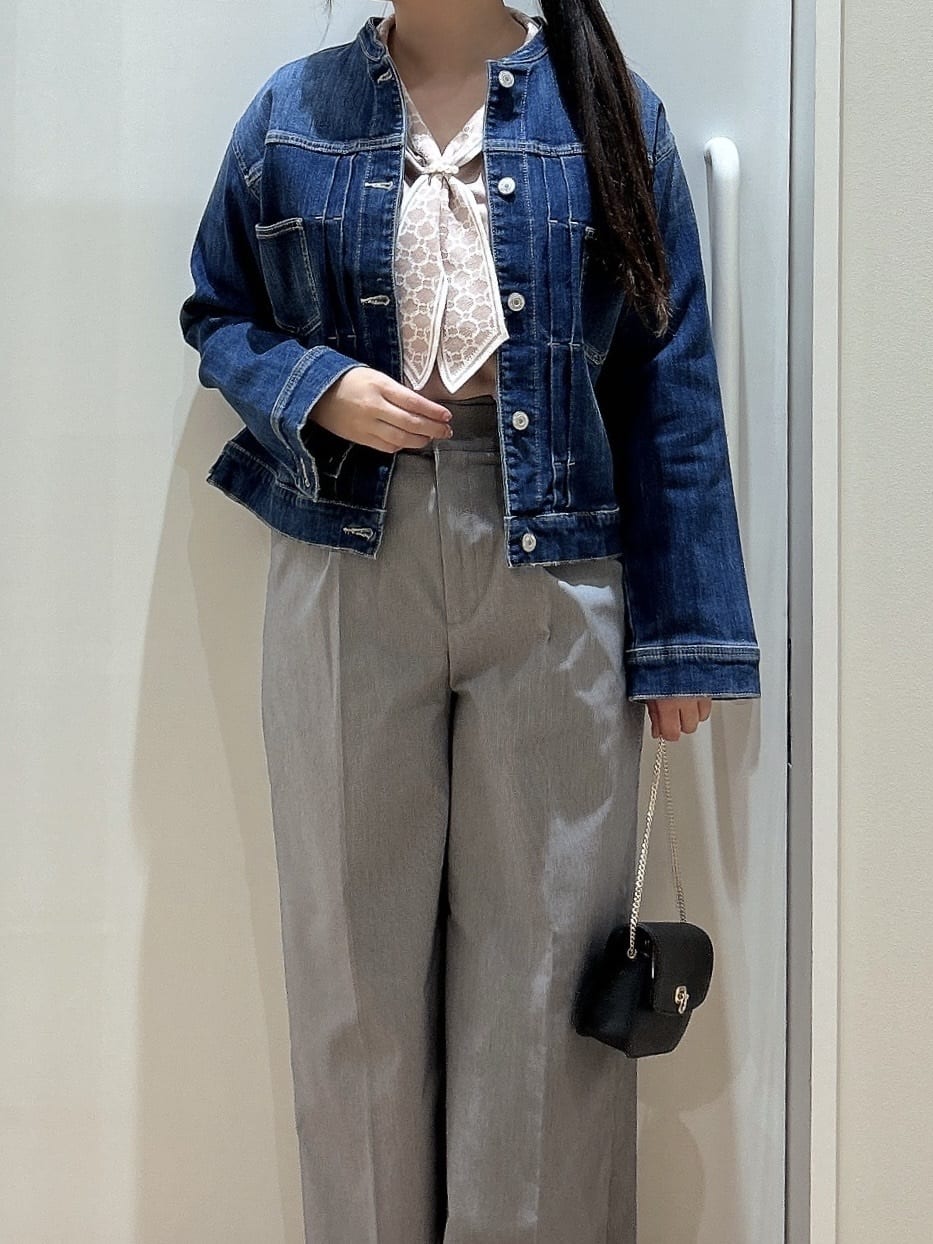 みいさんの「grove｜【ひんやり/洗濯機OK】きれい見えと快適さを両立する　春夏対応ワイドパンツ」を使ったコーディネート