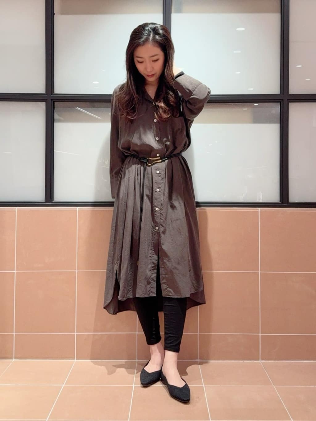 kaoriさんの「ESPERANZA｜Oito和紙フラットパンプス」を使ったコーディネート