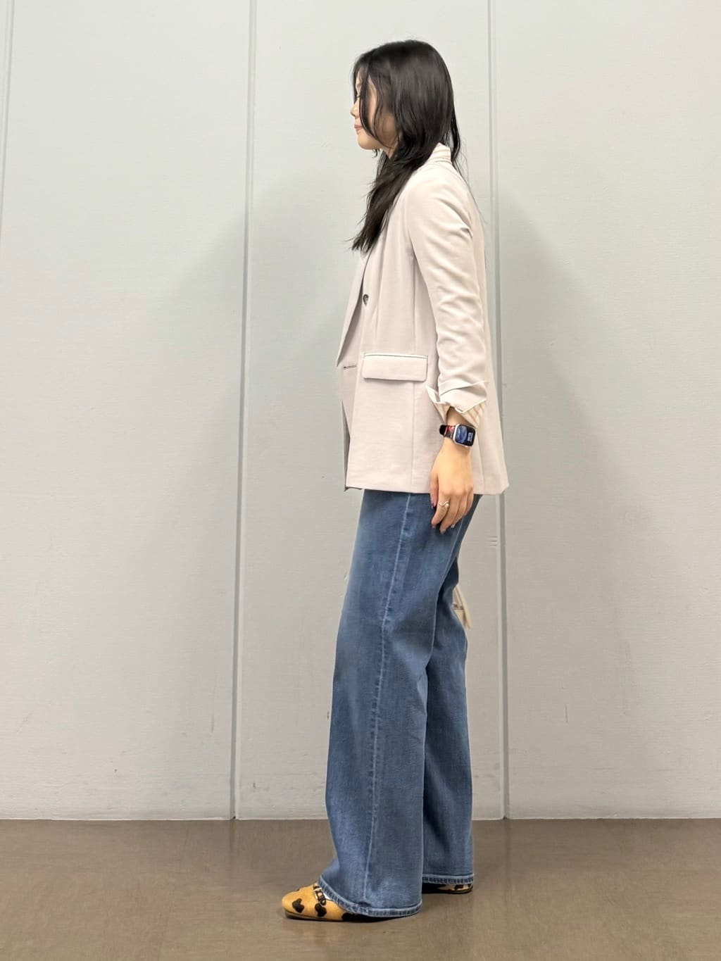 mizukiさんの「INDIVI｜【洗える／多機能／SETUP可】着る日傘ダブルジャケット」を使ったコーディネート