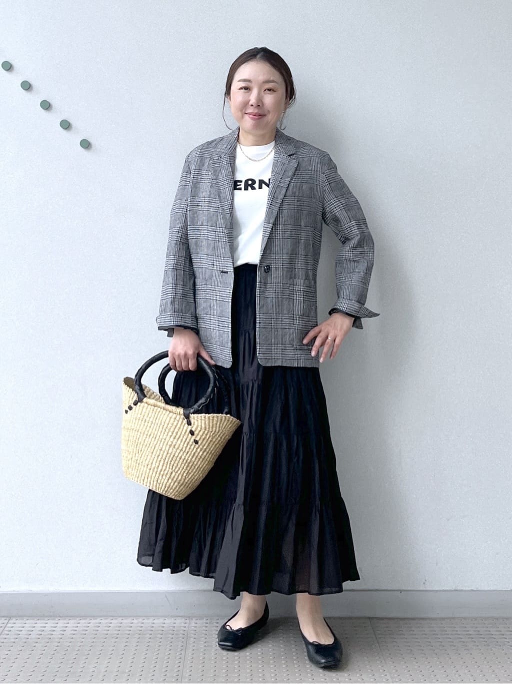 Soeさんの「DRESSTERIOR｜【再入荷】コットンボイルティアードスカート」を使ったコーディネート