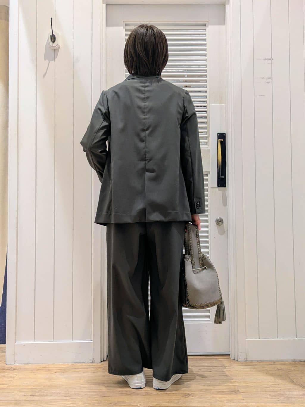 Asaさんの「Dessin｜【セットアップ可/洗える】ダブルストレッチジャケット」を使ったコーディネート