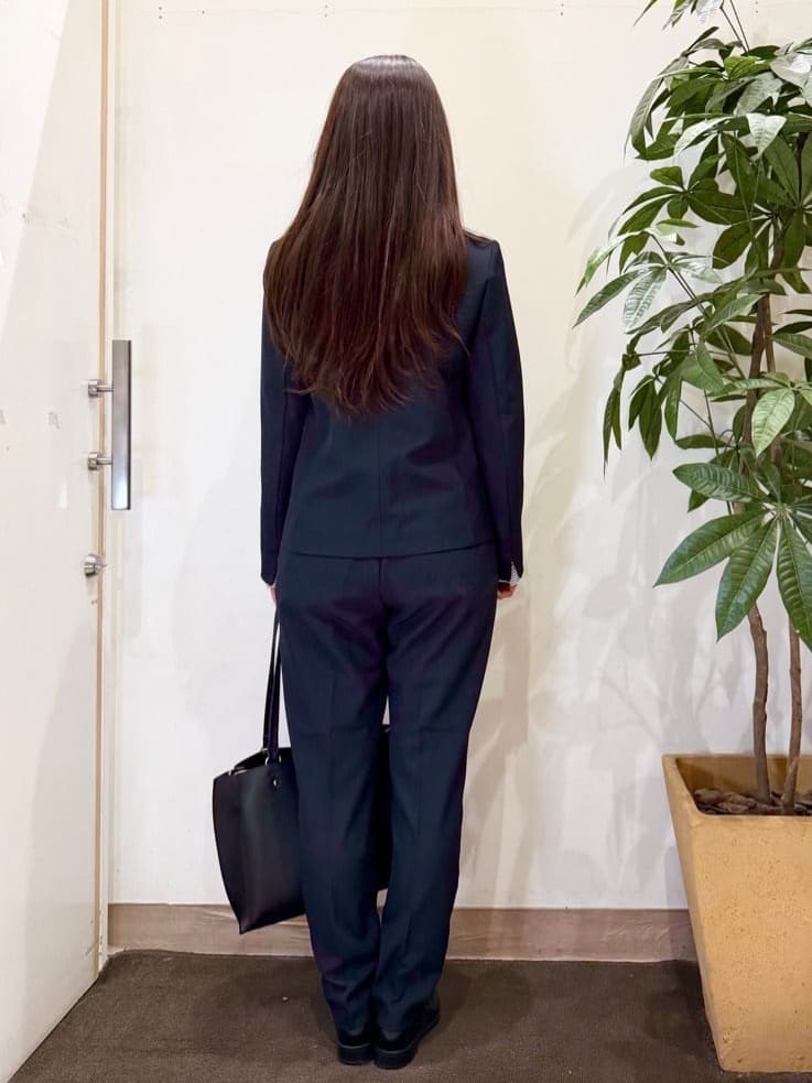 AYUMIさんの「SHOO･LA･RUE｜【洗濯機可/UV/SS-3L】すっきり好印象 ノーカラージャケット」を使ったコーディネート