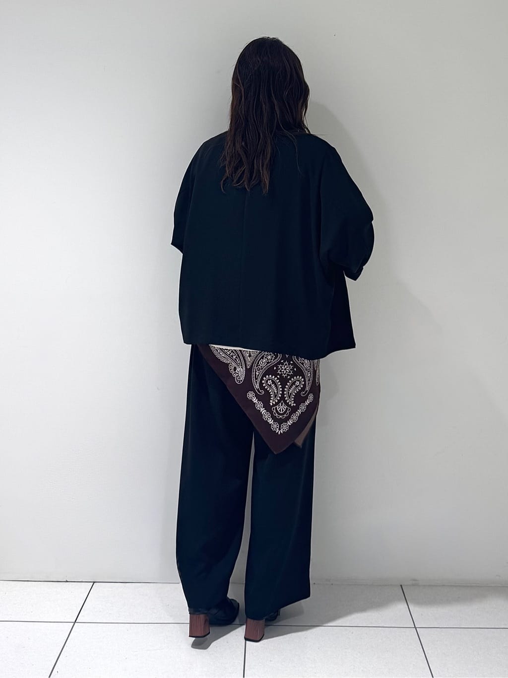 そんさんの「INDIVI｜【接触冷感／透湿／着る日傘】ドルマンダブルジャケット」を使ったコーディネート