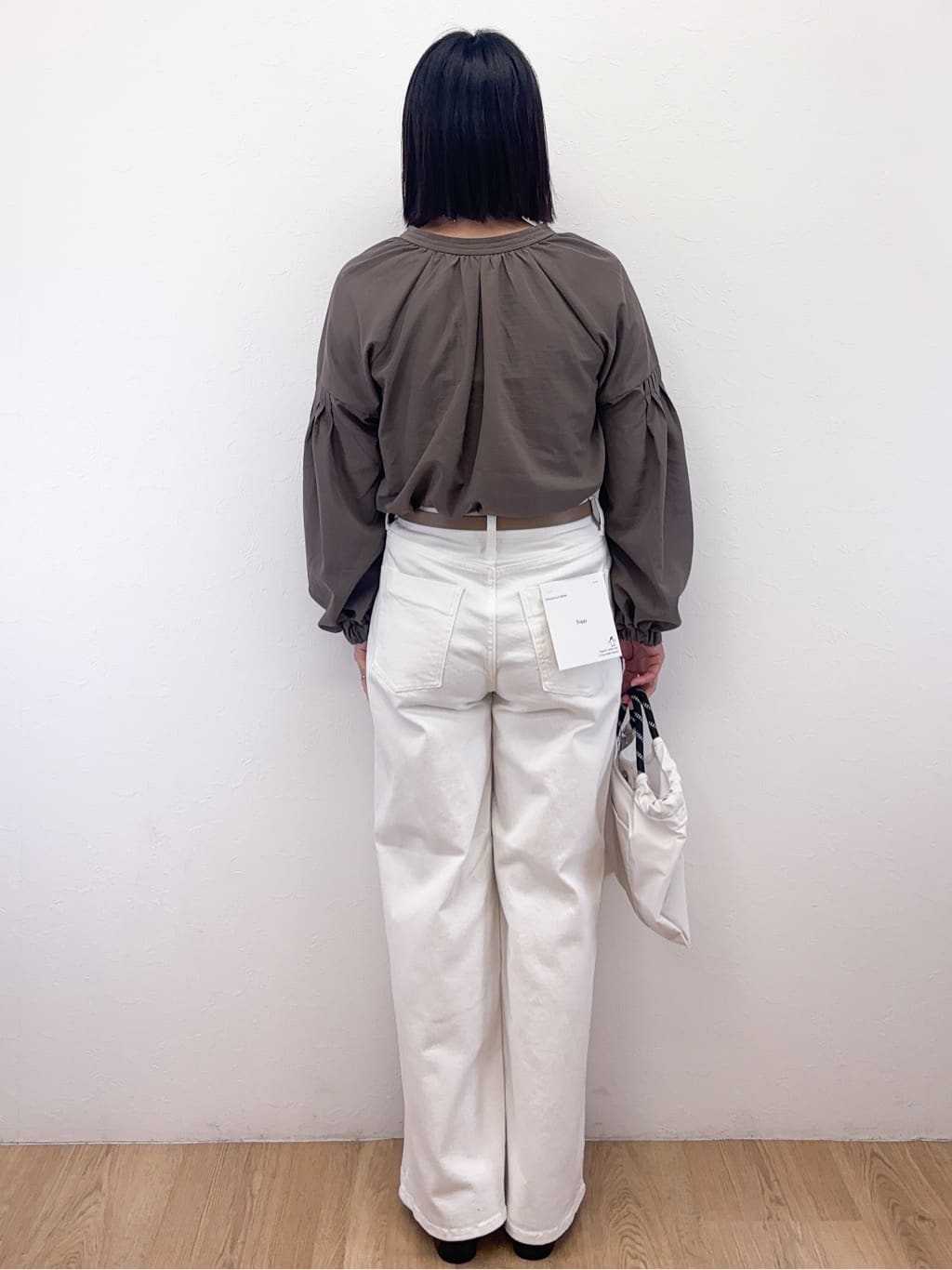 Takeさんの「OPAQUE.CLIP｜ストレッチバギーデニム【洗濯機洗い可】《SS～LL》」を使ったコーディネート