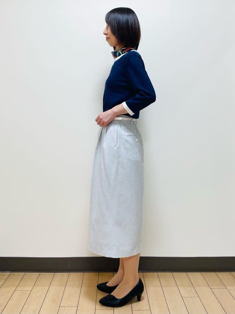 Riiさんの「Reflect｜【アンサンブル可】バイカラーニット」を使ったコーディネート
