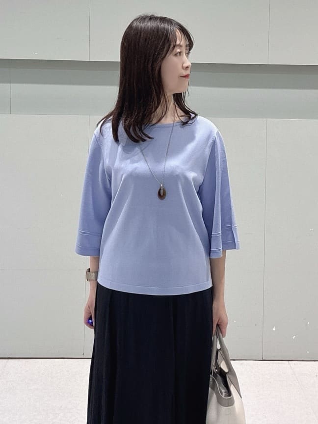 makiさんの「UNTITLED｜【定番人気/はっ水/洗える】タスランショートトレンチコート」を使ったコーディネート