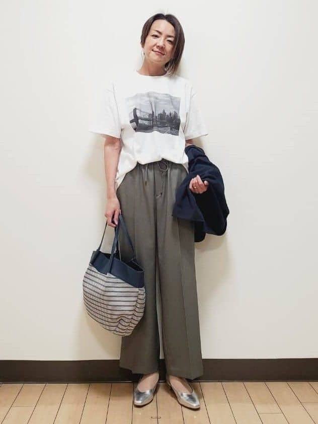 yuuさんの「Reflect｜リネンライクシャツブルゾン」を使ったコーディネート