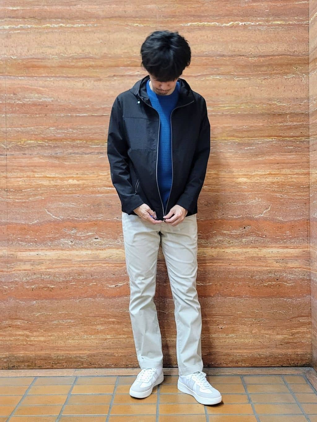 piroyaさんの「TAKEO KIKUCHI｜【KAJIF】フード ブルゾン」を使ったコーディネート