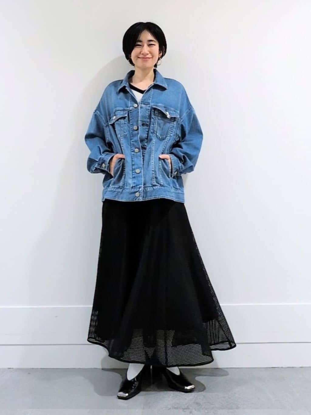 ミズタさんの「UNTITLED｜【Healthy DENIM】別注Bran／デニムジャケット」を使ったコーディネート