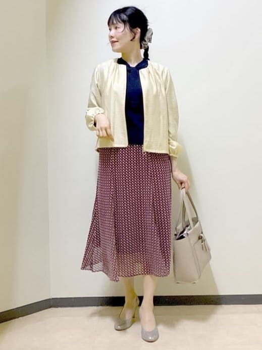  beni_gingerさんの「Reflect｜【ライトアウター／ゆったり羽織れる／気軽な羽織りに◎】ライトブルゾン」を使ったコーディネート