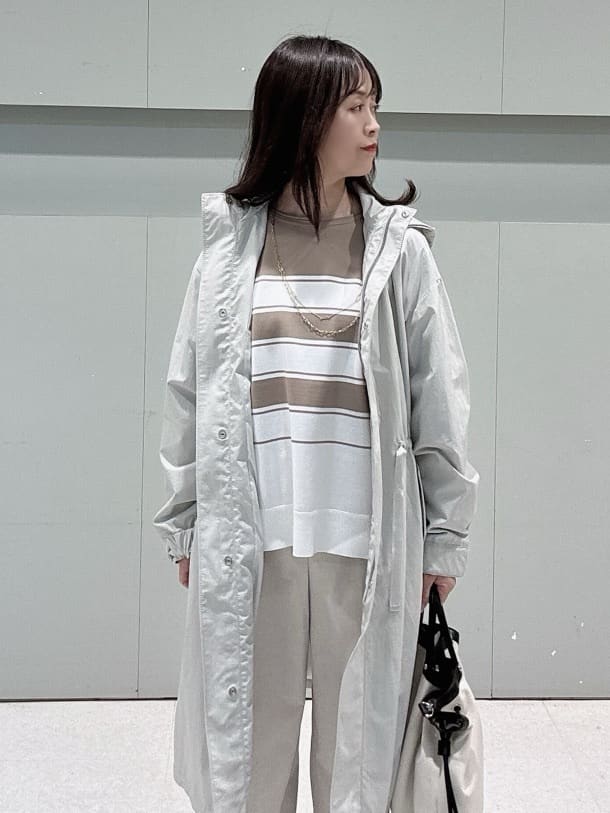 makiさんの「UNTITLED｜◆【2WAY/洗える/はっ水】グログランモッズコート」を使ったコーディネート