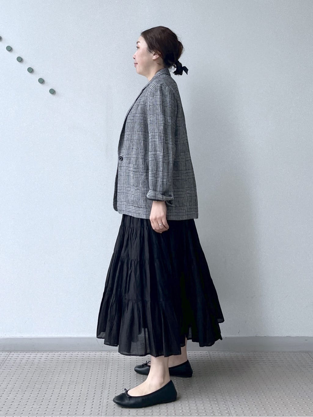 Soeさんの「DRESSTERIOR｜【再入荷】コットンボイルティアードスカート」を使ったコーディネート