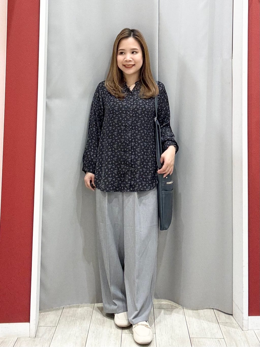 shioさんの「SHOO･LA･RUE｜【洗える】ニットローファー」を使ったコーディネート