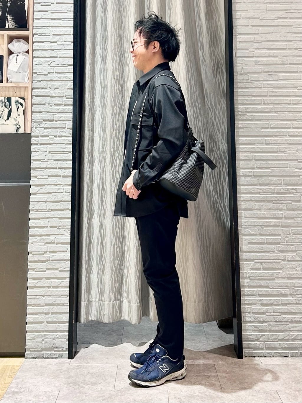 KENJI Iさんの「THE SHOP TK｜FLEX LINE  カバーオール　ストレッチ/防シワ/マシンウォッシャブル/セットアップ可」を使ったコーディネート