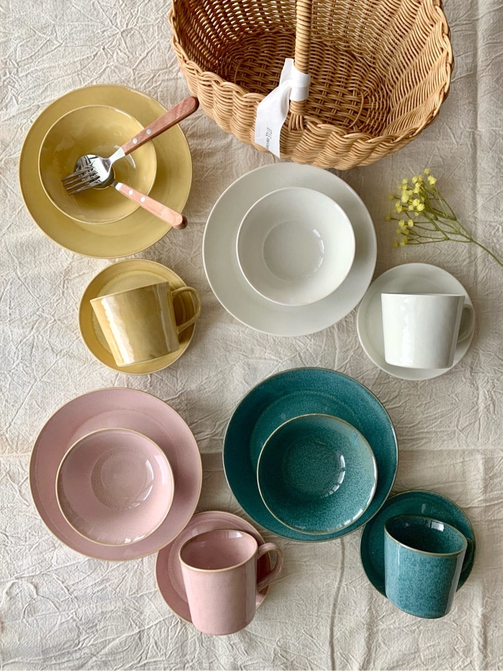mikachoさんの「212 KITCHEN STORE｜ナチュラルカラープレート 14.3cm レモン」を使ったコーディネート