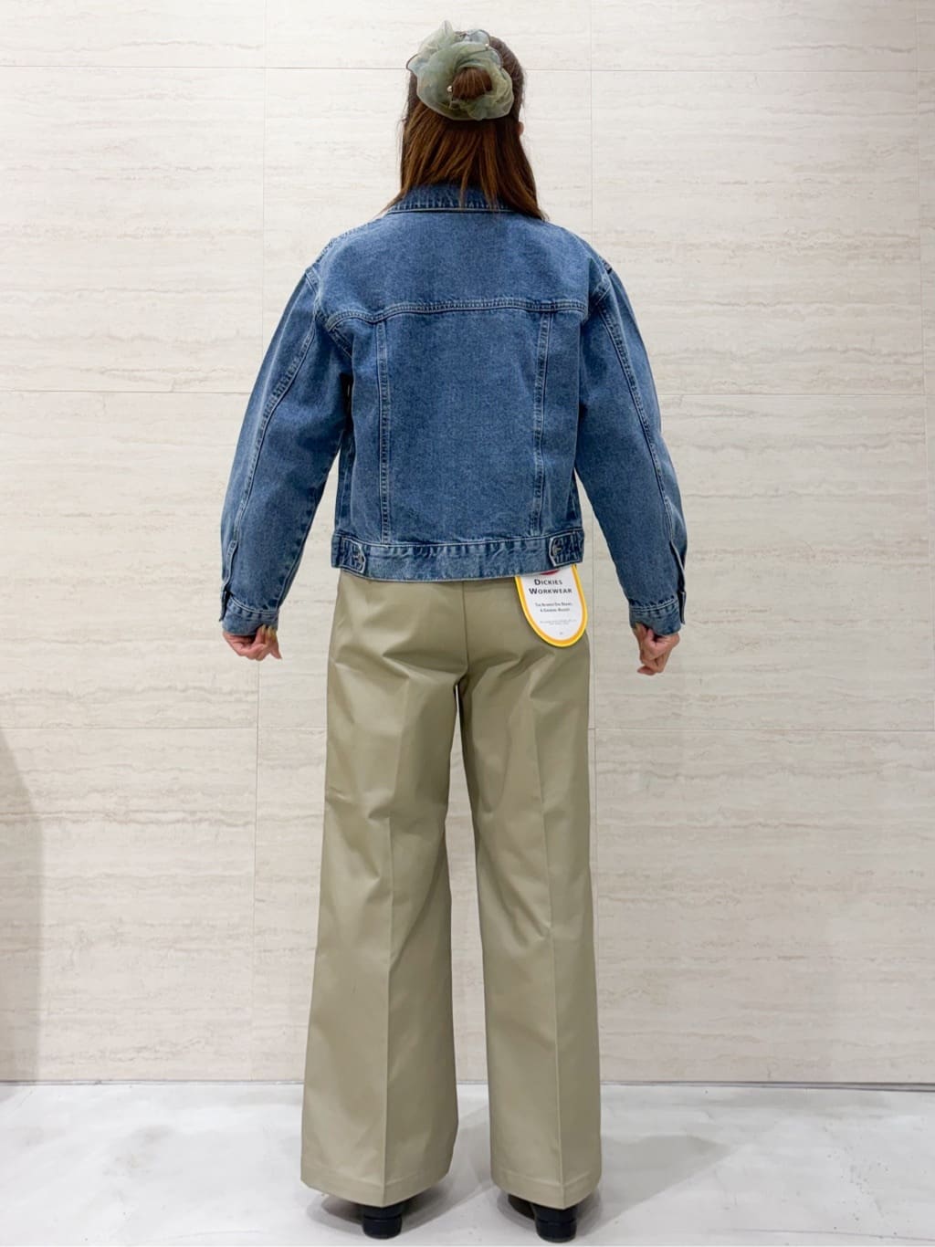 Machaさんの「OPAQUE.CLIP｜【Dickies(R)&times;OPAQUE.CLIP】ツータックワイドパンツ」を使ったコーディネート