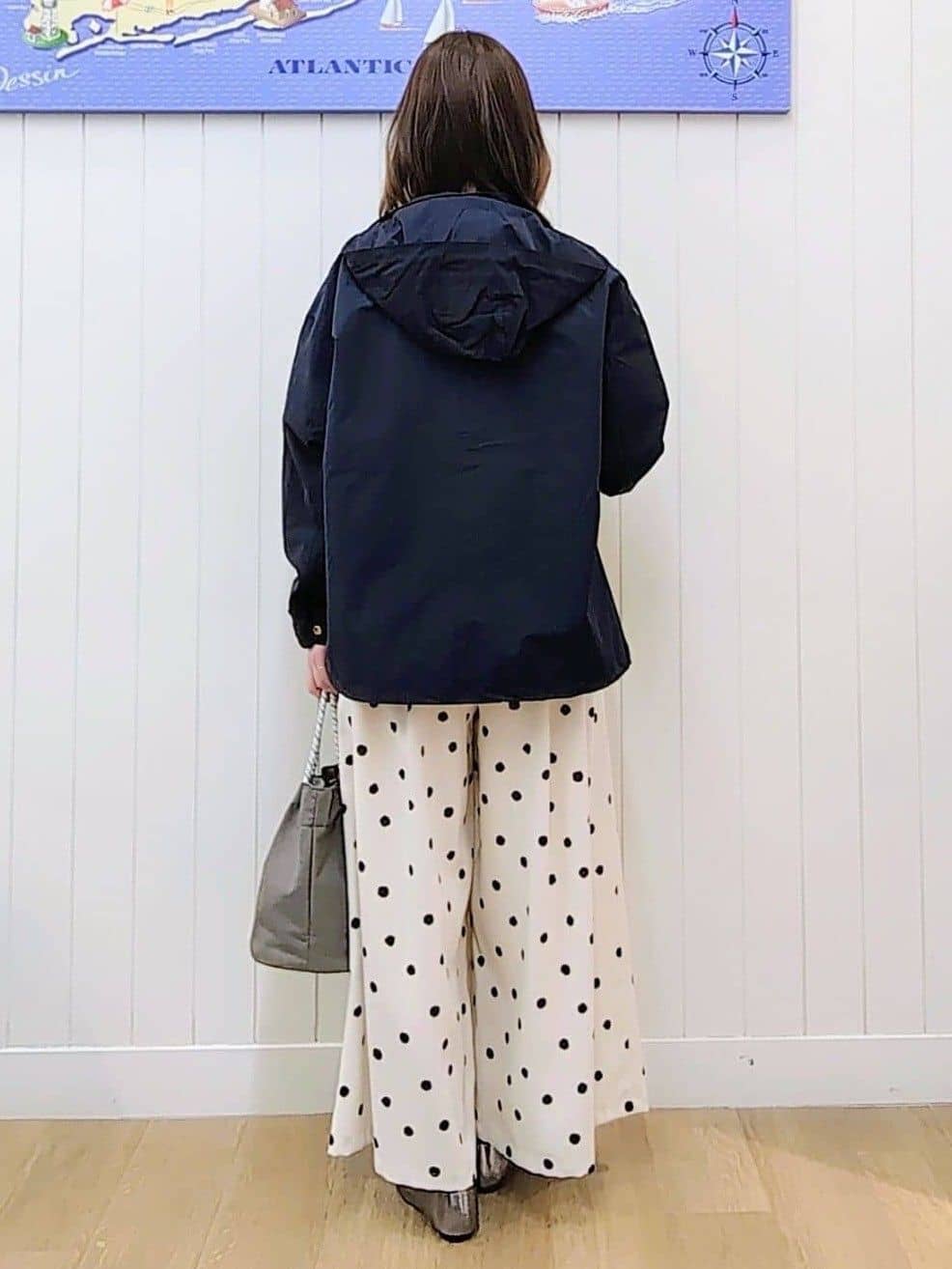 itoさんの「Dessin｜【撥水/2WAY】フーディーブルゾン」を使ったコーディネート
