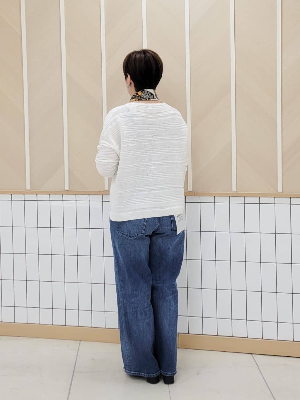 tomoさんの「COUP DE CHANCE｜◆【デニムパンツ】Healthy Denim／ Pink Pepper Midrise（ピンクペッパ」を使ったコーディネート