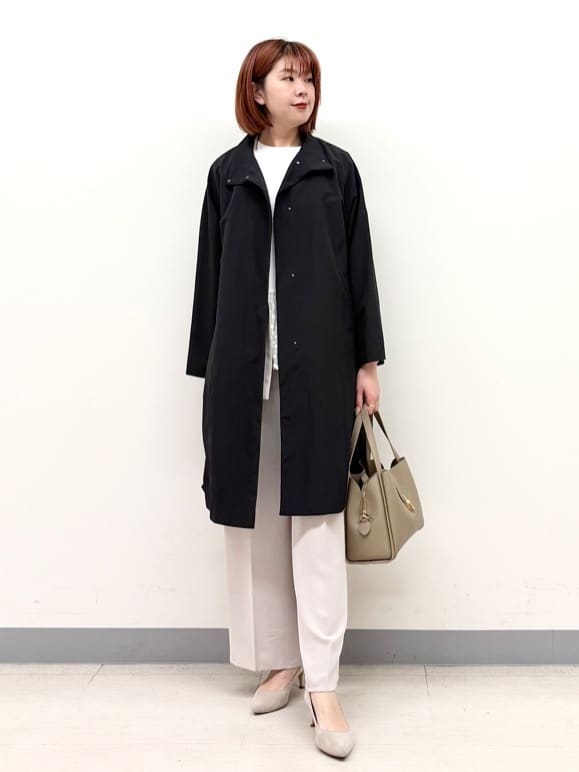 まいこさんの「INDIVI｜【洗える／多機能／SETUP可】着る日傘ダブルジャケット」を使ったコーディネート