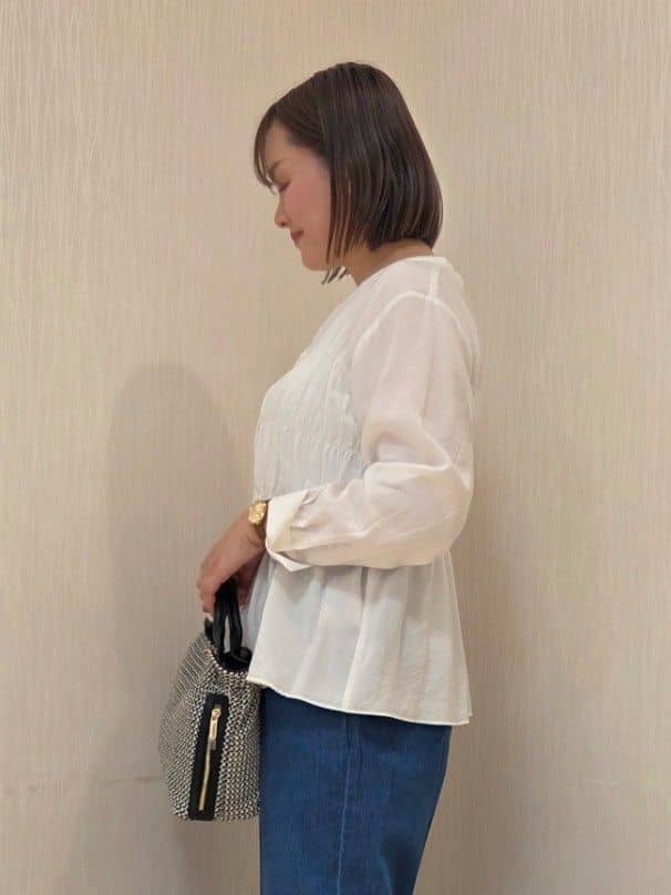 naokoさんの「UNTITLED｜◆【セットアップ可/はっ水】シャイニータイプライターブルゾン」を使ったコーディネート