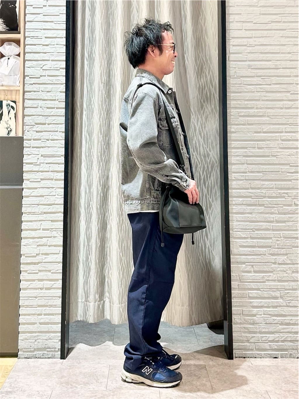 KENJI Iさんの「THE SHOP TK｜【大人にも取り入れやすい】デニムジャケット セットアップ可/洗濯機OK」を使ったコーディネート