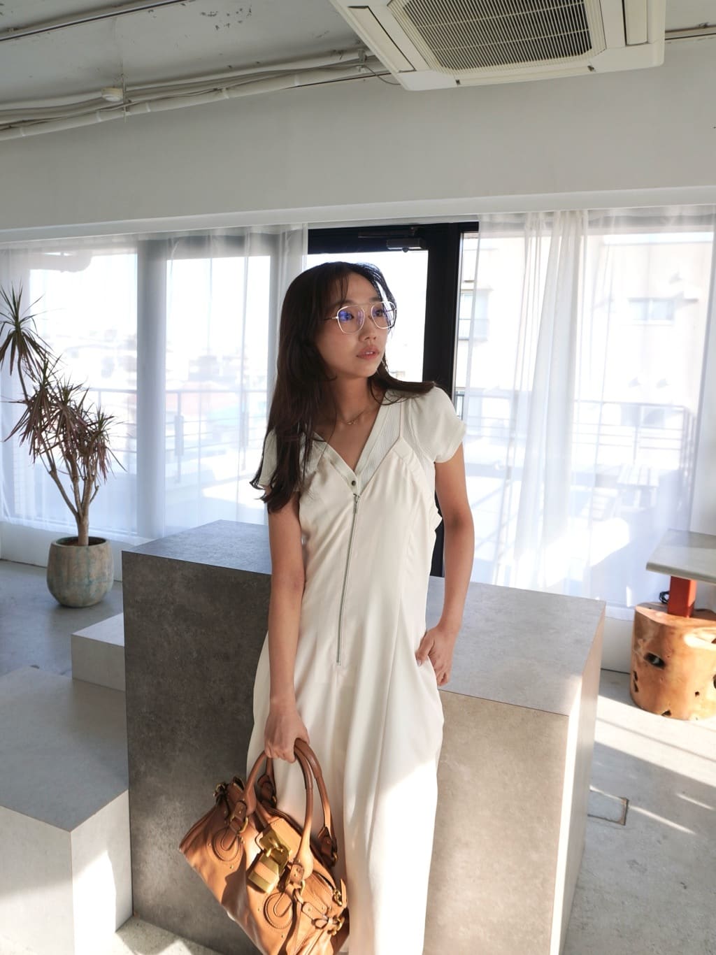 CODE A 本部スタッフさんの「CODE A｜sensual strap cami dress」を使ったコーディネート