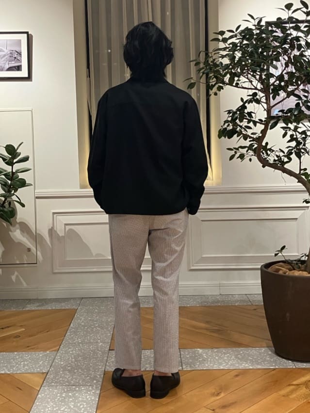 junyaさんの「DRESSTERIOR｜【ウォッシャブル】ウールハリントン ジャケット」を使ったコーディネート