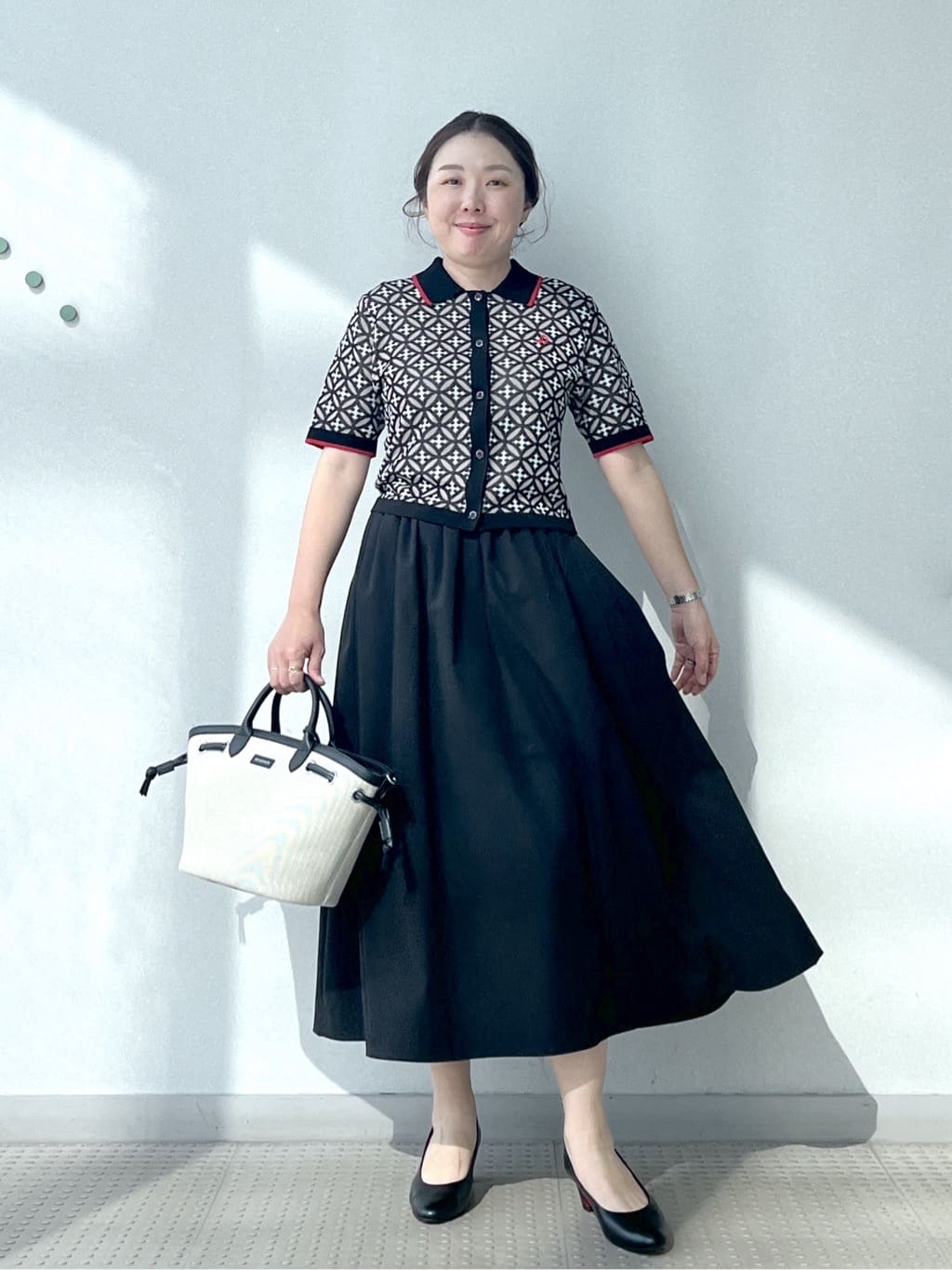 Soeさんの「DRESSTERIOR｜【otonaMUSE5月号掲載/ウォッシャブル】タックギャザー スカート」を使ったコーディネート