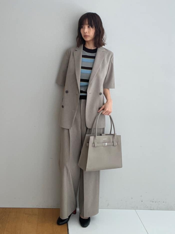 misaさんの「DRESSTERIOR｜【otonaMUSE5月号掲載/セットアップ可】ウォッシャブルイージーサマージャケット」を使ったコーディネート