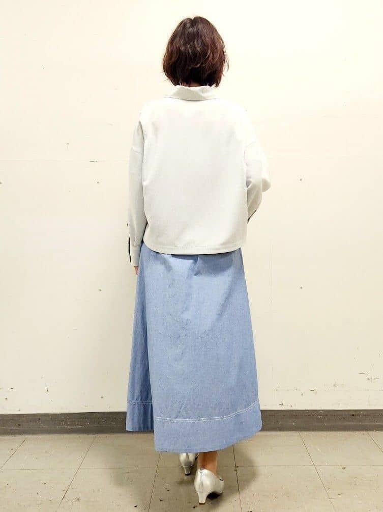 mayumayuさんの「Reflect｜リネンライクシャツブルゾン」を使ったコーディネート