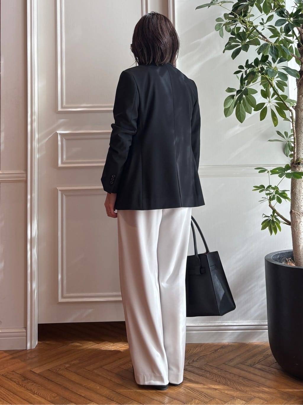 nakaoさんの「DRESSTERIOR｜◆ソフトレザーバレエシューズ」を使ったコーディネート