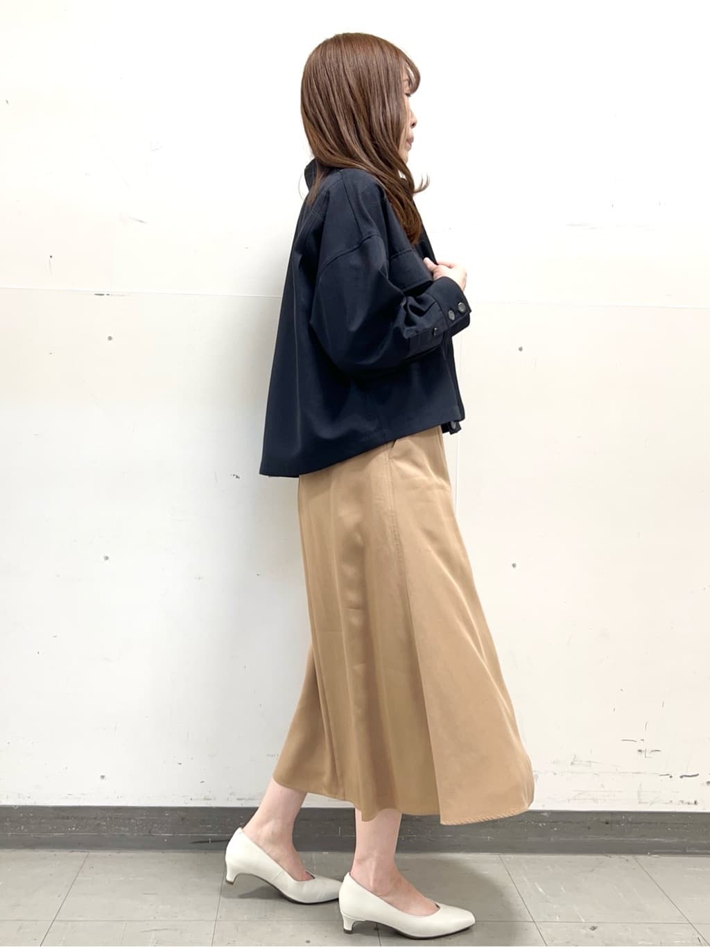 yuさんの「Reflect｜リネンライクシャツブルゾン」を使ったコーディネート