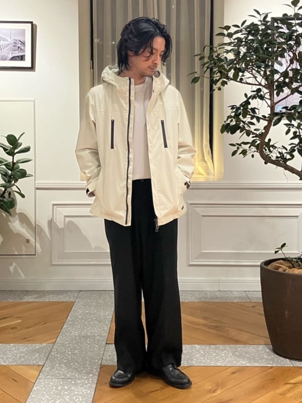 junyaさんの「DRESSTERIOR｜【防水/透湿素材/ウォッシャブル】ウォータープルーフ マウンテンパーカー」を使ったコーディネート