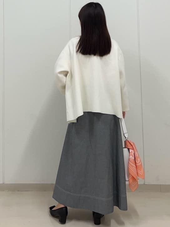 ゆうさんの「Reflect｜【着回し力◎】ジャケット風ニットカーディガン」を使ったコーディネート