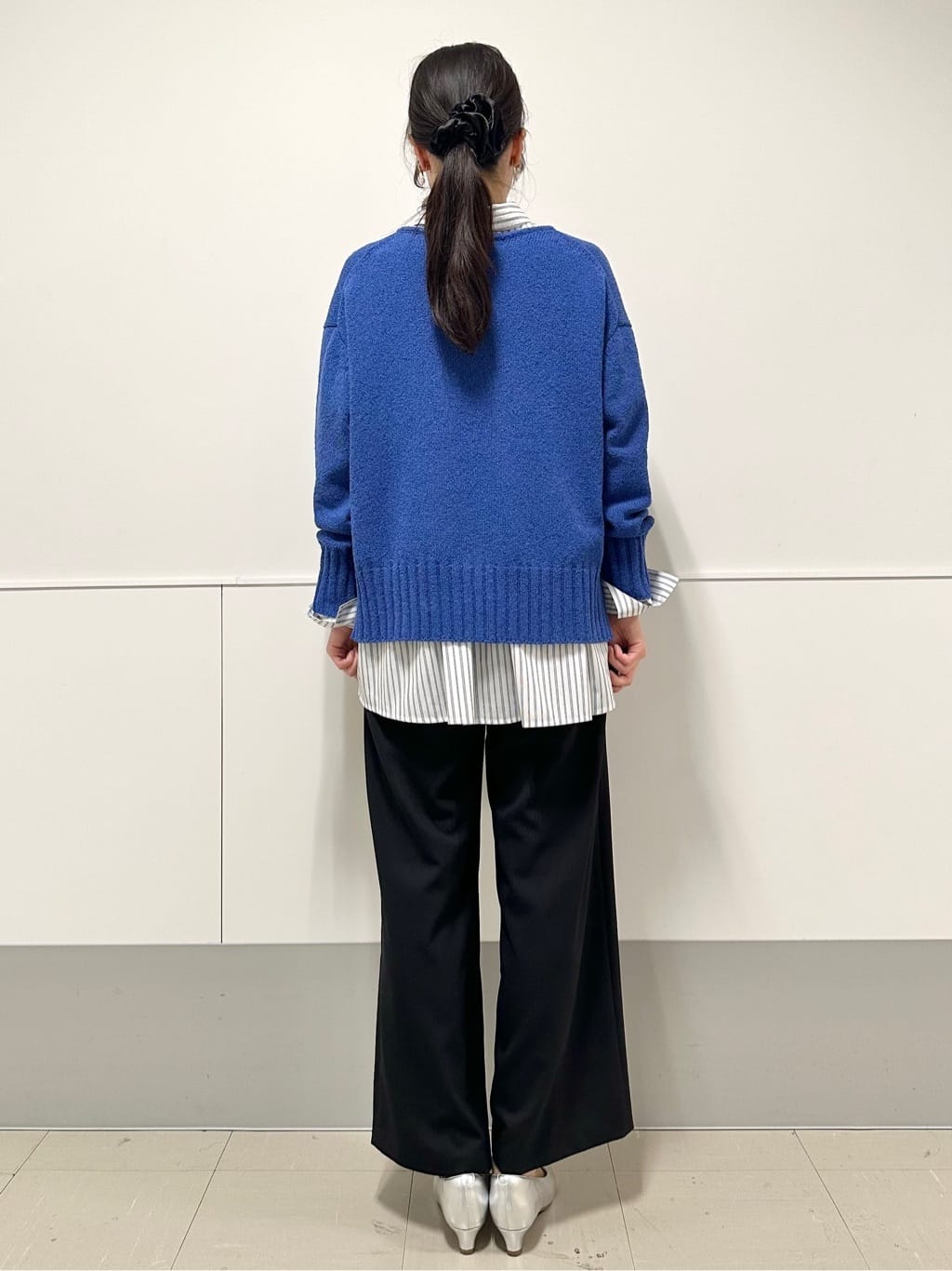 Momoさんの「Reflect｜【レイヤードにおすすめ◎】ロング丈リラクシーニット」を使ったコーディネート