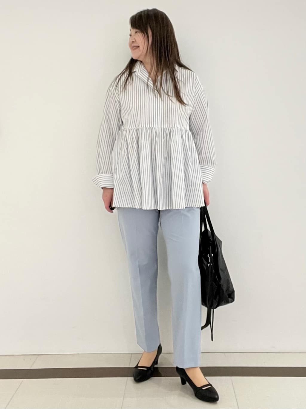Hiroさんの「Reflect｜【私のパンツ】ベーシックテーパードパンツ」を使ったコーディネート