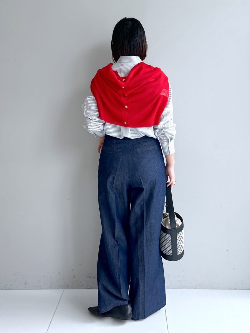Hirokaさんの「Dessin｜【洗える】フリルシャツブラウス」を使ったコーディネート