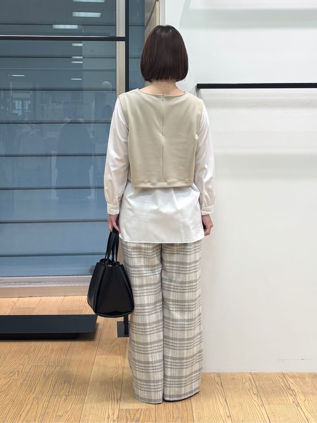 asamiさんの「INDIVI｜【洗える／UVケア】レイヤード風デザイントップス」を使ったコーディネート