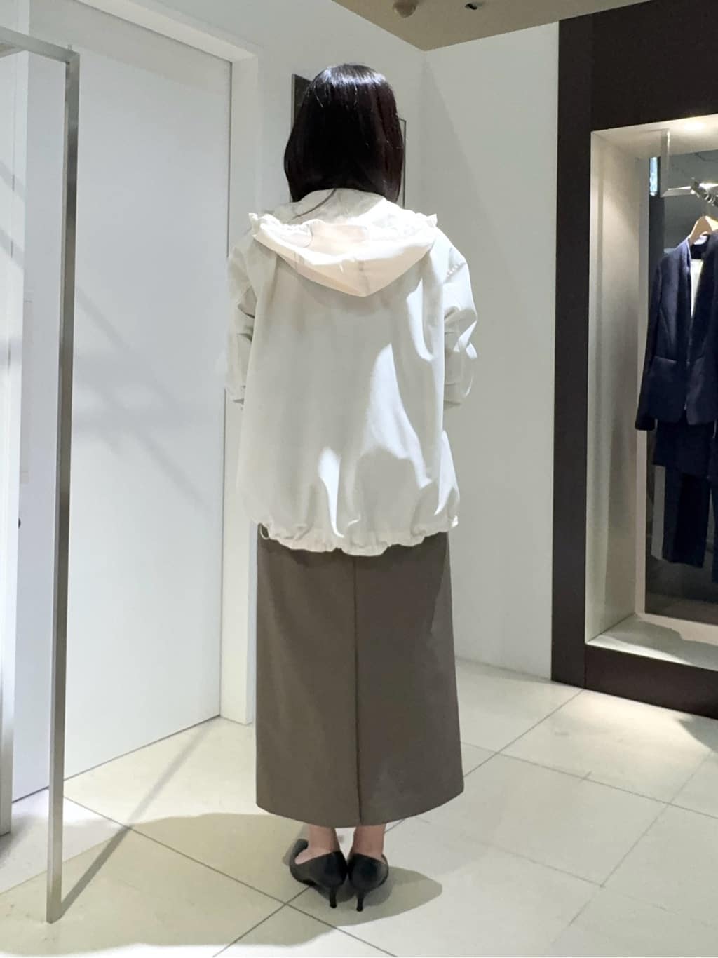 kaoruさんの「UNTITLED｜◆【ゆったり/洗える】クロップドニットプルオーバー」を使ったコーディネート