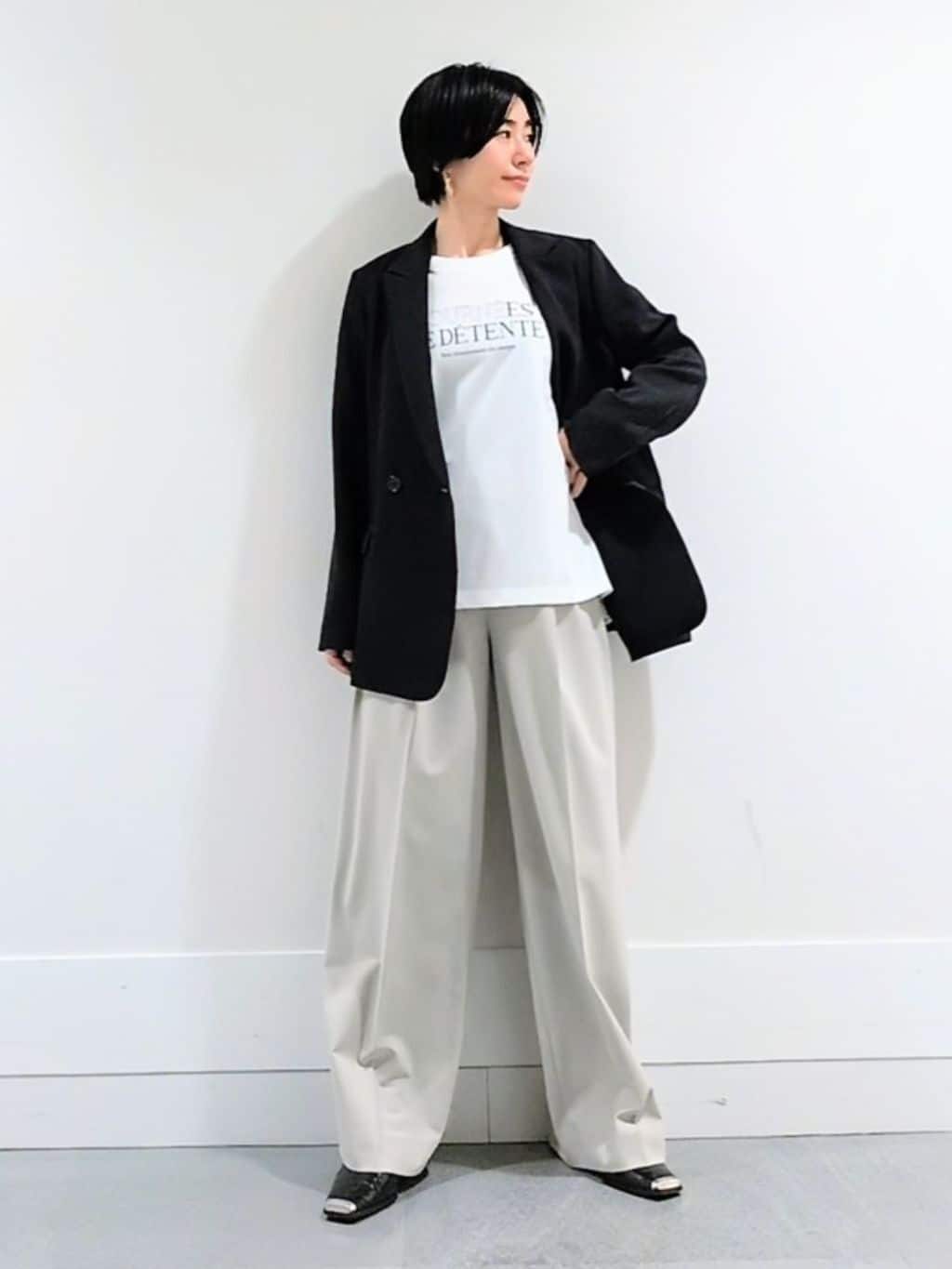 ミズタさんの「UNTITLED｜【ロゴ/プリント】グラフィックTシャツ」を使ったコーディネート
