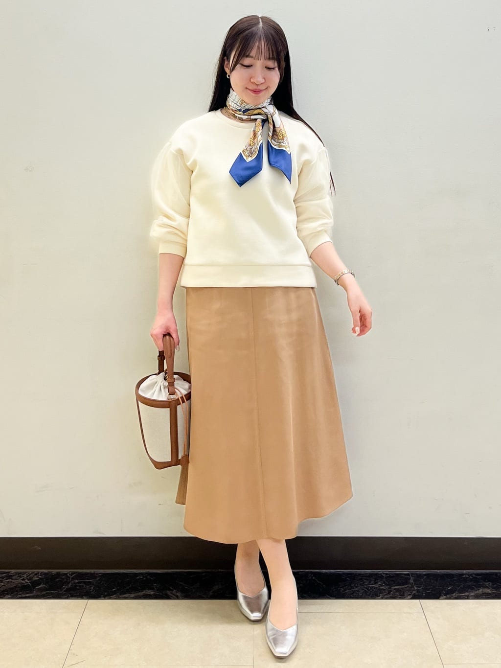 mikikoさんの「Reflect｜チュールレイヤードスリーブプルオーバー」を使ったコーディネート
